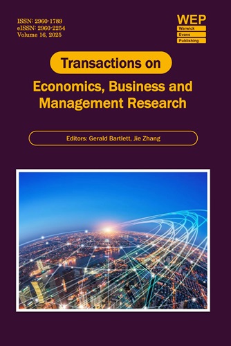 					View Vol. 16 (2025): 4th International Conference on Economic Management and Foreign Trade (EMFT 2025)
				